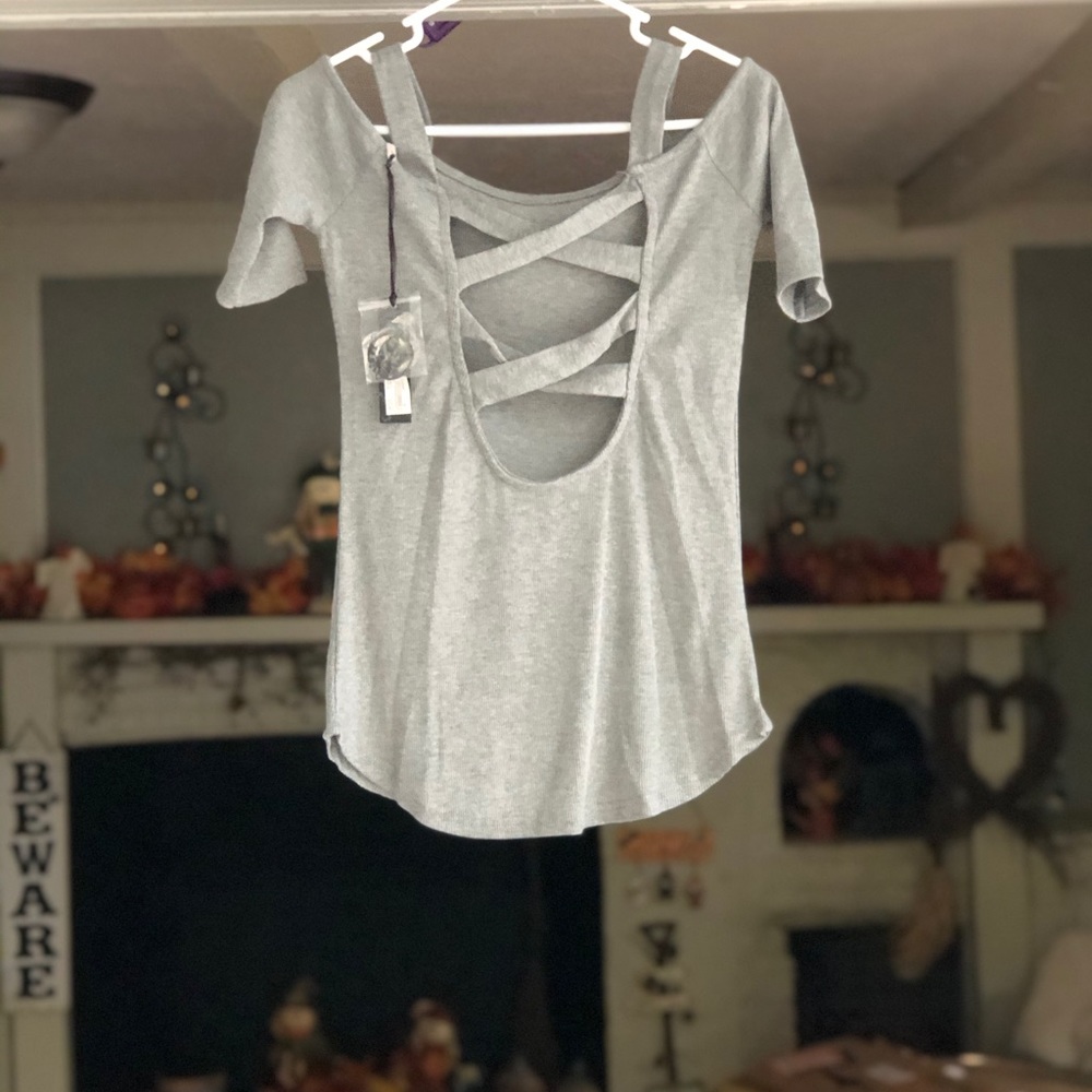 Poof - cute 3/4 sleeve shirt size S